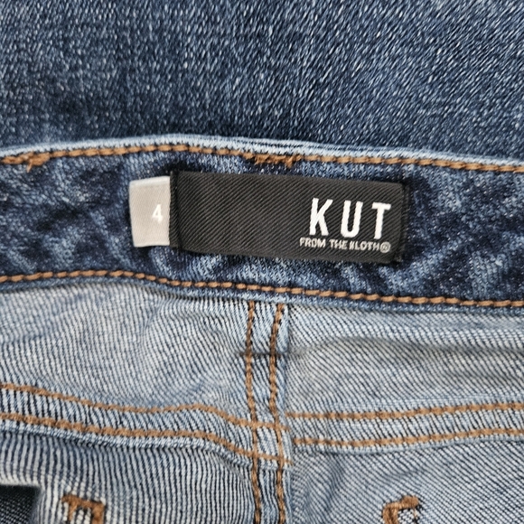 Kut from the Kloth Reese ankle straight leg‎ jeans size 4 - Picture 5 of 8